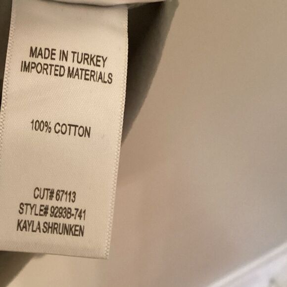 CITIZENS OF HUMANITY SIZE LARGE SAGE NOVA KAYLA SHRUNKEN SHIRT REVOLVE - Picture 11 of 11